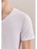 Seidensticker T-Shirt Slim in Weiß