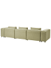 Beliani 3-Sitzer Sofa BRANDE in Grün - (W) 333 x (H) 70 x (L) 121 cm