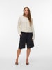 Vero Moda Bermuda Shorts in Dark Grey Melange