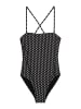 Marc O'Polo Badeanzug Palm Border Geo in black geo print