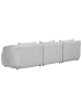 Beliani 4-tlg 3-Sitzer Sofa SVANSELE in Grau