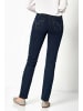 Toni Straight Leg Jeans in blau