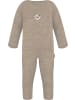 Normani Outdoor Sports 2er Pack Baby Merino Strampler „Tangoio" in Beige/Anthrazit