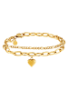 GOOD.designs Armband Figaro in Gold