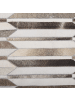Beliani Patchwork KULALAR in Braun/Beige - (W) 140 x (H) 1 x (L) 200 cm