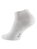 Cotton Prime® 10 Paar COTTON-Essentials Sneaker-Socken in Grau/Weiss