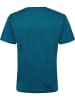 Hummel Hummel T-Shirt Hmlauthentic Multisport Kinder Schnelltrocknend in BLUE CORAL/SULPHUR SPRING