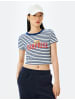 KOTON TSHIRT SS in Marineblau Gestreift