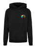 F4NT4STIC Basic Hoodie Colorfood Collection - Rainbow Apple in schwarz