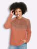Heine Pullover in papaya-meliert