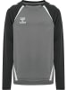 Hummel Sweatshirt Daumenlöcher Hmllead Kinder in STEEL GRAY/ASPHALT