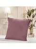 Estella Single-Jersey Kuschelkissenbezug in aubergine