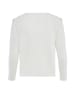 NAEMI Damen Pullover in Wollweiss