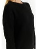 Usha Damen Strickpullover in Schwarz