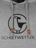 SCHIETWETTER Kapuzenpullover "Schietwetter", Hoodie in grey