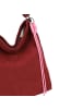 Fritzi aus Preußen Bitzi01 Suede Jacky Schultertasche 34 cm in ruby red