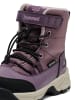 Hummel Klettverschluss Stiefel Snow Boot Draußen Kinder in BLACK PLUM