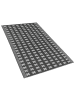 Beliani Outdoorteppich ROHTAK in Schwarz/Weiß - (W) 90 x (H) 0.5 x (L) 180 cm