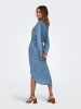 ONLY Jeanskleid in Medium Blue Denim