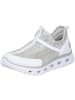 rieker Sportlicher Slipper in weiss