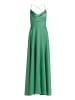 Vera Mont Abendkleid mit Wasserfallausschnitt in Light Green