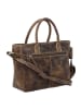 Greenburry Vintage Shopper Tasche Leder 36 cm brown