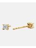 Diamant L'éternel Ohrringe aus 585 Gelbgold mit 0.15 Karat Diamant