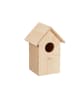 relaxdays Nistkasten in Natur - (B)17 x (H)25,5 x (T)16 cm