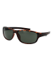 Guess Unisex Sonnenbrillen Rechteck Braun