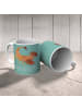 Mr. & Mrs. Panda Kaffeetasse Skorpion Biss mit Spruch in Meeresbrise