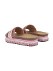 Ital-Design Sandale & Sandalette in Pink und Beige