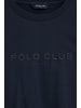 Polo Club T-Shirt MAN EST MINIMAL TITLE LS IO LONG SLEEVE RELAXED FIT in Navy Blau
