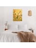 WALLART Leinwandbild Gold - Wildblumen im Sommer II in Bunt