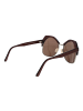 Andy Wolf Frauen Sonnenbrille Schmetterling Braun