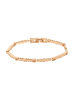 faina Women Segmented Link Bracelet in Rose Gold