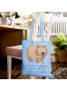 Mr. & Mrs. Panda Schultasche Wombat mit Spruch in Sky Blue