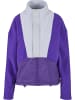 Urban Classics Track Jacket in realviolet/lightasphalt