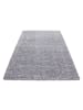 KADIMA DESIGN Teppich Hochflor Unifarben Polypropylen Wohnzimmer Shaggy in Hellgrau