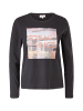 s.Oliver T-Shirt langarm in Schwarz