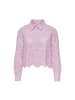 ONLY Langarmbluse in pink lady