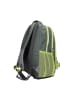 Depesche Schulrucksack Dino World 44 x  33 cm grau-grün in grau-grün
