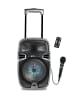 LEXIBOOK® Bluetooth®-Karaoke-Trolley mit Licht & Mikrofon – 8 Zoll