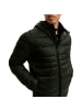 Jack and Jones JJEKINGSLEY Light Puffer Hood NOOS in Dunkelgrün