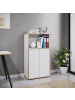 VCM  Büroschrank Aktenschrank Sideboard Salia 3fach in Weiß