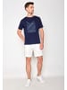 GreenBomb T-Shirt Nature Sea Vibes in Marineblau