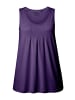 Ulla Popken Strick-Top in tiefes violett