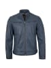 deercraft Lederjacke Lammnappa in Blau