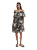 Marc O'Polo Carmen-Kleid loose in Dark Grey