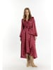 IZIA Damen Maxikleid in Pink Mehrfarbig