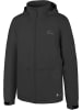 Normani Outdoor Sports Kinder Regenjacke mit Fleecefutter in Grau
